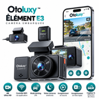 Otoluxy™ Élément E3 – Dashcam 4K avec Vision Nocturne et Surveillance Parking